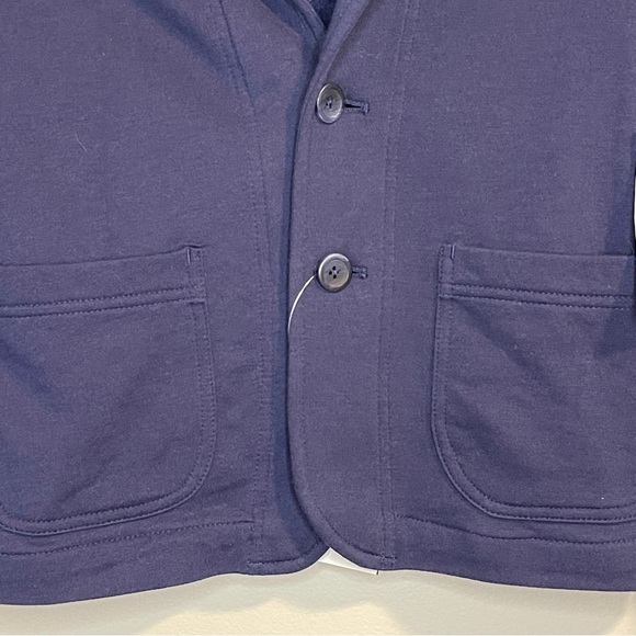 Kids Boys Knit Blazer Size 7 Navy Peacoat NWT - Picture 3 of 6